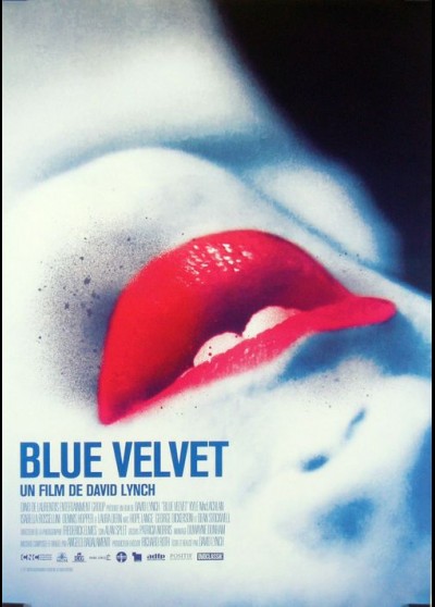 BLUE VELVET movie poster