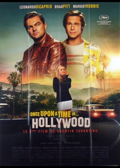 ONCE UPON A TIME IN HOLLYWOOD movie poster