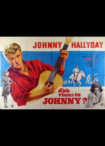 D Ou Viens Tu En Anglais affiche D'OU VIENS TU JOHNNY Noel Howard - CINESUD affiches cinéma
