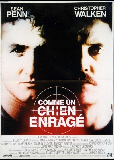 AT CLOSE RANGE movie poster