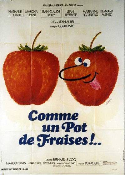 affiche du film COMME UN POT DE FRAISE