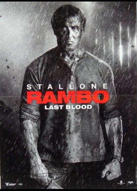 affiche du film RAMBO LAST BLOOD