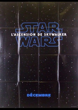 STAR WARS 9 THE RISE OF SKYWALKER movie poster