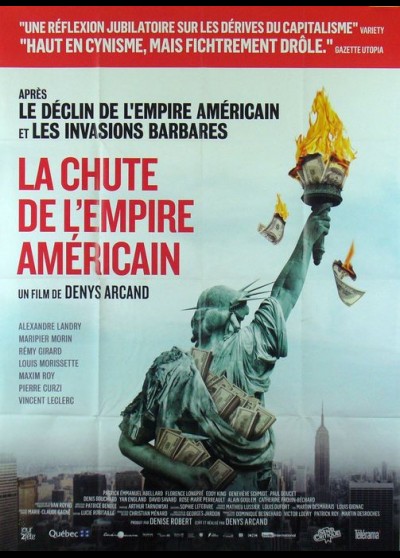 CHUTE DE L'EMPIRE AMERICAIN (LA) movie poster
