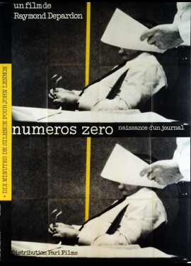 NUMEROS ZERO movie poster