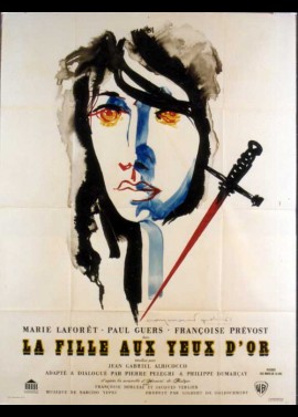 FILLE AUX YEUX D'OR (LA) movie poster