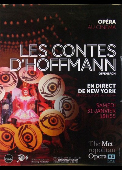 affiche du film CONTES D'HOFFMANN (LES)