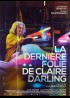 affiche du film DERNIERE FOLIE DE CLAIRE DARLING (LA)