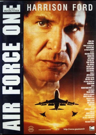 AIR FORCE ONE movie poster