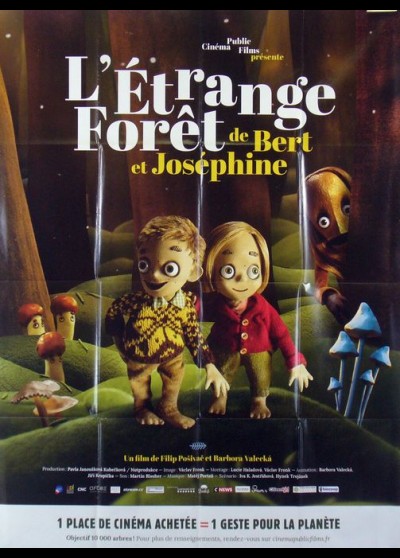 affiche du film ETRANGE FORET DE BERT ET JOSEPHINE (L')