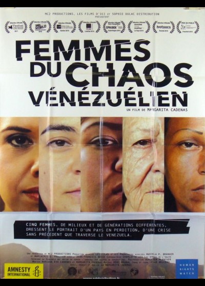 affiche du film FEMMES DU CHAOS VENEZUELIEN