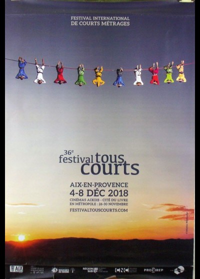 affiche du film FESTIVAL TOUS COURTS AIX EN PROVENCE 2018