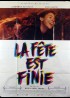 FETE EST FINIE (LA) movie poster