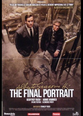 affiche du film ALBERTO GIACOMETTI THE FINAL PORTRAIT