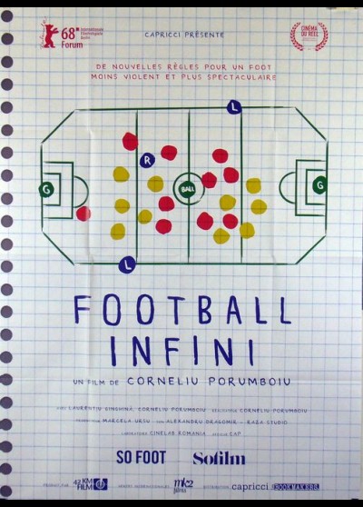affiche du film FOOTBALL INFINI