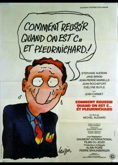 COMMENT REUSSIR QUAND ON EST CON ET PLEURNICHARD movie poster