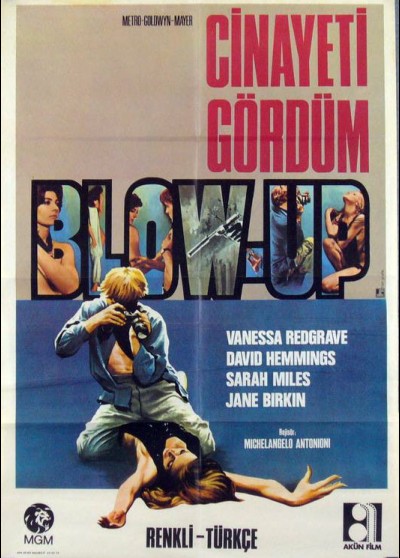 BLOW UP movie poster