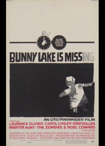 affiche du film BUNNY LAKE A DISPARU