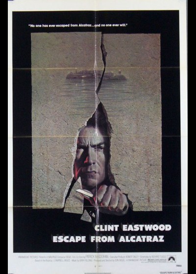 ESCAPE FROM ALCATRAZ movie poster