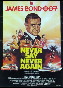 NEVER SAY NEVER AGAIN movie poster