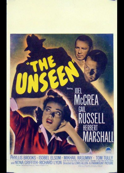 UNSEEN (THE) movie poster