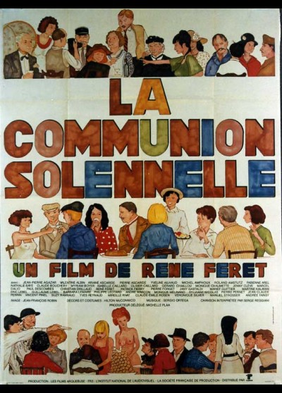 affiche du film COMMUNION SOLENNELLE (LA)