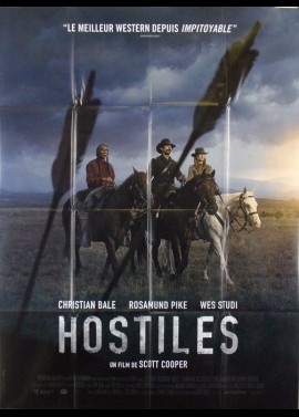 HOSTILES movie poster