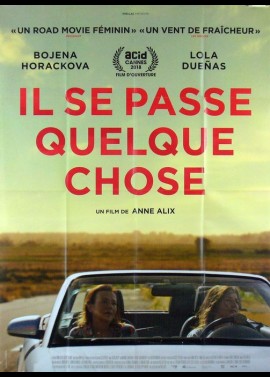affiche du film IL SE PASSE QUELQUE CHOSE