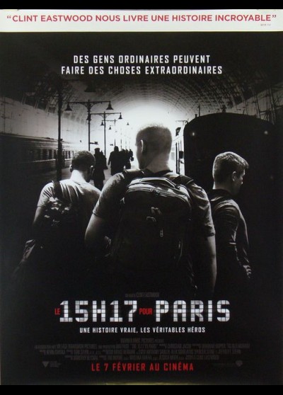 FIFTEEN SEVENTEEN TO PARIS (THE) movie poster