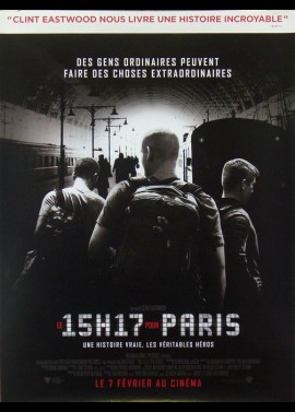 FIFTEEN SEVENTEEN TO PARIS (THE) movie poster