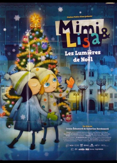 MIMI AND LISA CHRISTMAS LIGHTS MYSTERY movie poster