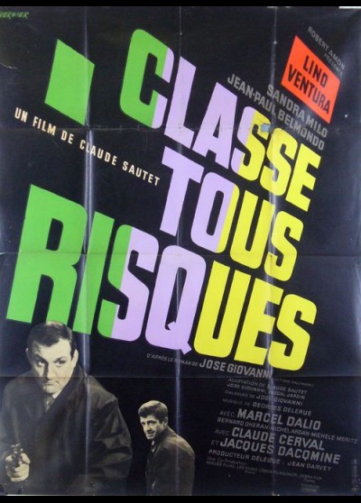 affiche du film CLASSE TOUS RISQUES