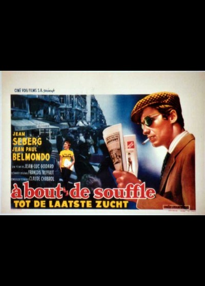 A BOUT DE SOUFFLE movie poster