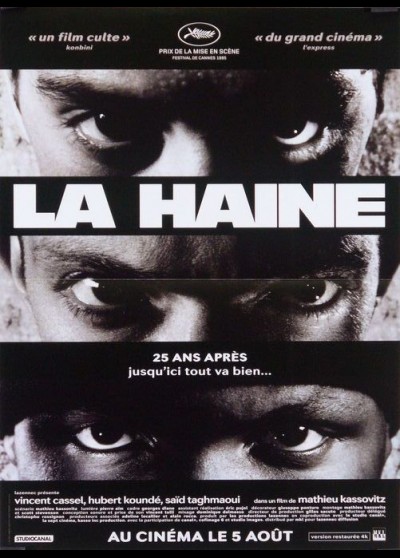 affiche du film HAINE (LA)