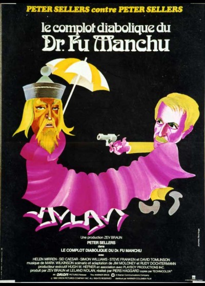 affiche du film COMPLOT DIABOLIQUE DU DOCTEUR FU MANCHU (LE)