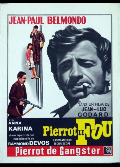 PIERROT LE FOU movie poster