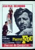 affiche du film PIERROT LE FOU