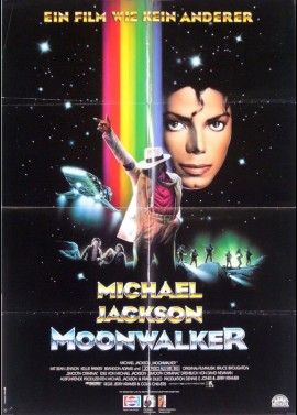 MOONWALKER movie poster