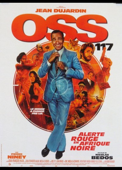 affiche du film OSS 117 ALERTE ROUGE EN AFRIQUE NOIRE