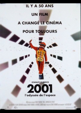 affiche du film DEUX MILLE UN L'ODYSSEE DE L'ESPACE / 2001