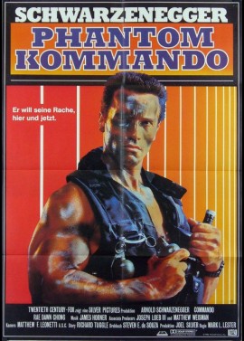 COMMANDO movie poster