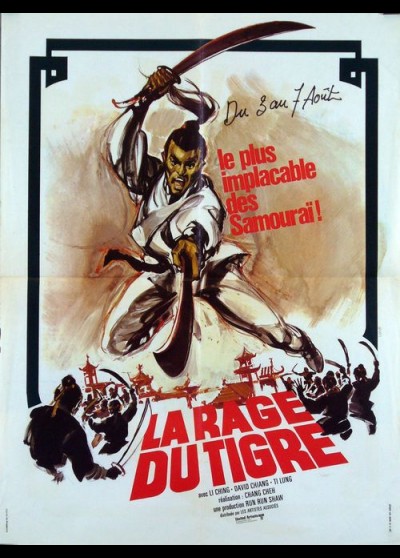 affiche du film RAGE DU TIGRE (LA)