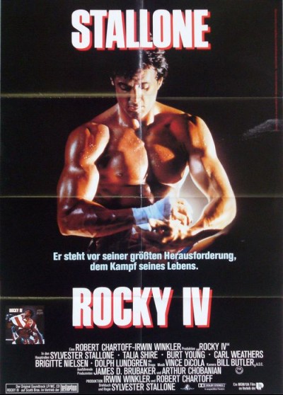ROCKY 4 movie poster