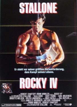 ROCKY 4 movie poster
