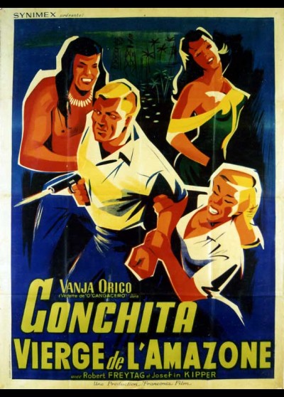affiche du film CONCHITA VIERGE DE L'AMAZONE