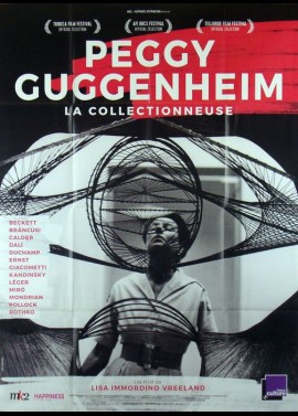 PEGGY GUGGENHEIM ART ADDICT movie poster