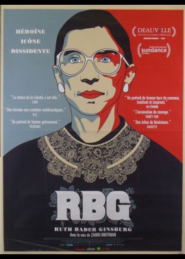 affiche du film RBG RUTH BADER GINSBURG