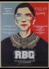 affiche du film RBG RUTH BADER GINSBURG