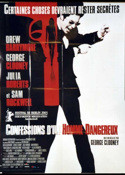 CONFESSIONS OF A DANGEROUS MIND movie poster