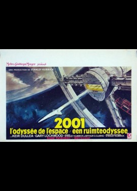 affiche du film DEUX MILLE UN L'ODYSSEE DE L'ESPACE / 2001
